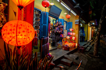 traditional Vietnam lanterns