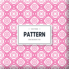 Seamless geometric ornamental vector pattern. Abstract background