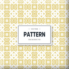 Seamless geometric ornamental vector pattern. Abstract background