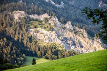 mountain landscape in the alps