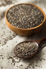 Raw Dry Organic Chia Seeds