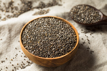 Raw Dry Organic Chia Seeds