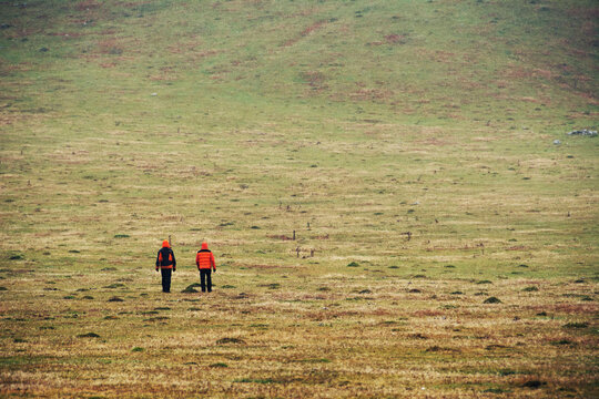 Autumn trekking in Cernei Mountains, Crovuri, Romania, Europe