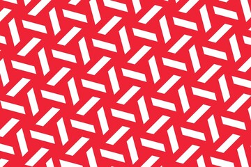 Simple geometric pattern in the colors of the national flag of Austria