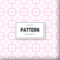 Seamless vector pattern. Background pattern in geometric ornamental style.