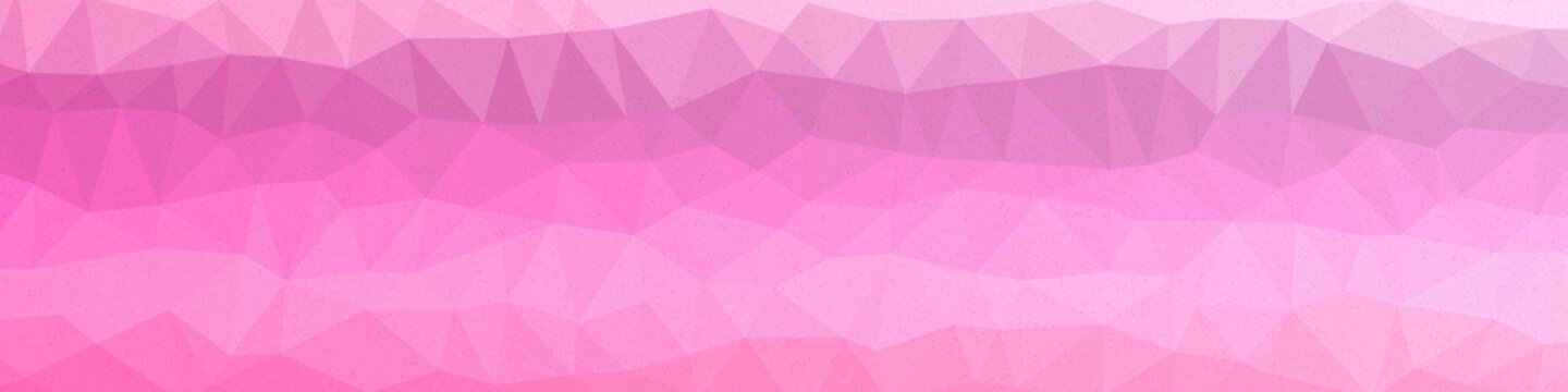 Hot Pink color Abstract color Low-Polygones Generative Art background illustration