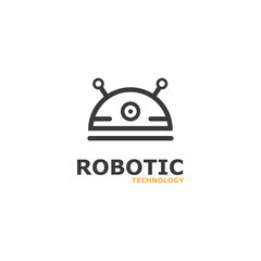 Robot icon vector concept design