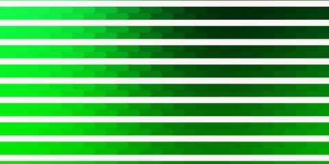 Dark Green vector backdrop with lines. Repeated lines on abstract background with gradient. Smart design for your promotions.