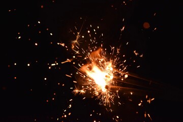 Sparklers on Fire 
