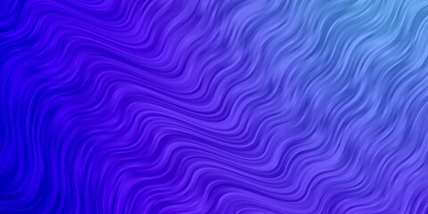 Obraz premium Light Pink, Blue vector background with wry lines. Brand new colorful illustration with bent lines. Pattern for business booklets, leaflets