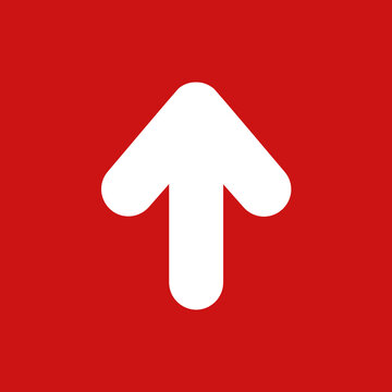 Arrow Upward -  Metro Tile Icon