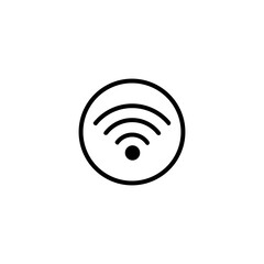 WIFI icon vector symbol illustrations isolated white background