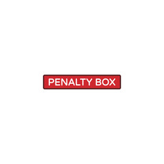 Penalty Box wordmark logo design