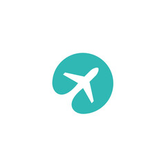 a Plane logo / icon design