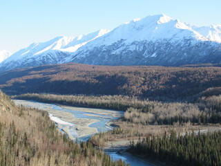 FROM PALMER TO GLENNALLEN, ALASKA