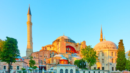 Obraz premium Hagia Sophia mosque in Istanbul