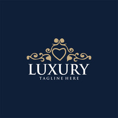 love ornament vine logo