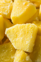 Yellow Organic Frozen Pineapple