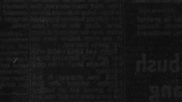 Gritty Black Vintage Newsprint Texture