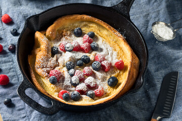 Homemade Baked Dutch Baby Pancake