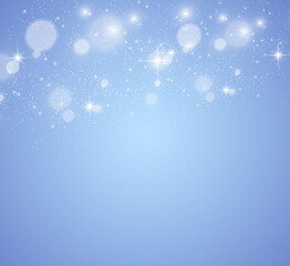 Beautiful sparks shine with special light. Vector sparkles on a transparent background. Christmas abstract pattern. A beautiful illustration for the postcard. The background for the image. Luminaries.