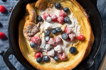 Homemade Baked Dutch Baby Pancake