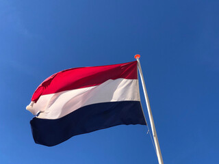 Dutch flag in Scheveningen
