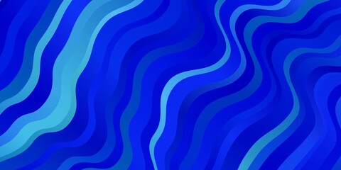 Light BLUE vector background with wry lines. Bright sample with colorful bent lines, shapes. Smart design for your promotions.