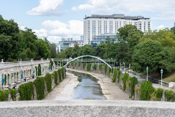Donaukanal, Danube Canal in Vienna, Austria