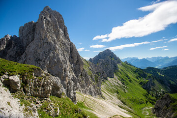 high mountain landscape