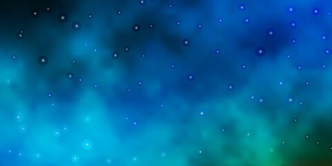 Light Blue, Red vector layout with bright stars. Blur decorative design in simple style with stars. Design for your business promotion.