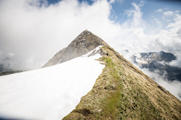 top of the mountain