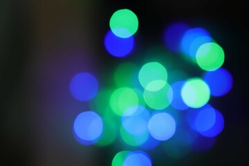 abstract christmas lights