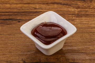 Traditional Barbicue sauce in the bowl