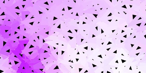 Light purple vector geometric polygonal layout.