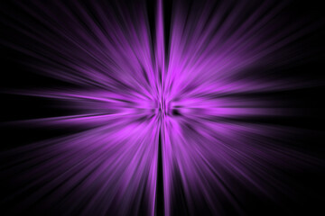 Purple Laser Light Effect