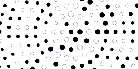 Dark Purple, Pink vector texture with disks. Colorful illustration with gradient dots in nature style. Design for posters, banners.