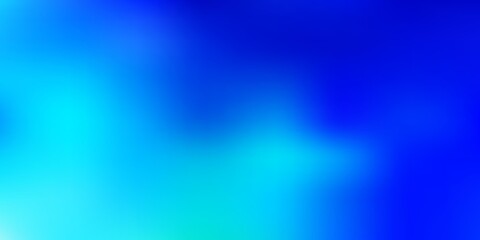 Light blue, green vector blur drawing.