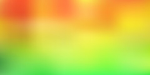 Obraz premium Light blue, yellow vector abstract blur texture.