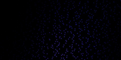 Dark Pink, Blue vector template with neon stars. Decorative illustration with stars on abstract template. Pattern for websites, landing pages.