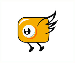 vector illustration of a cartoon character