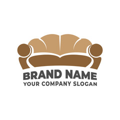 Sofa. Furniture logo