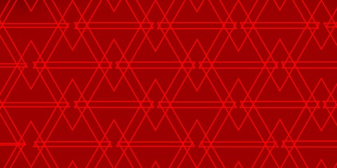 Light Red vector template with crystals, triangles. Beautiful illustration with triangles in nature style. Template for landing pages.