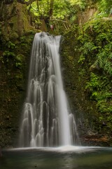 Waterfall on São Miguel Island.