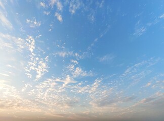 Naklejka na ściany i meble sky and sun with white cloud 