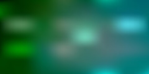 Obraz premium Light blue, green vector blur background.