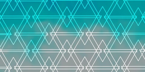 Light BLUE vector texture with triangular style. Beautiful illustration with triangles in nature style. Design for your promotions.