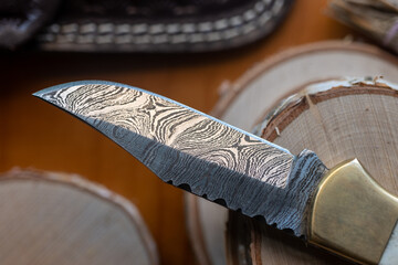 Damascus knife © B. Zaiss Photography