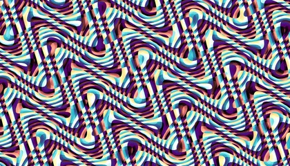 Wavy abstract futuristic background