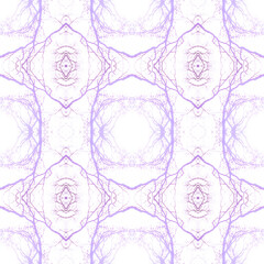 Obraz premium Delicate Floral Print. Santorini Pattern 
